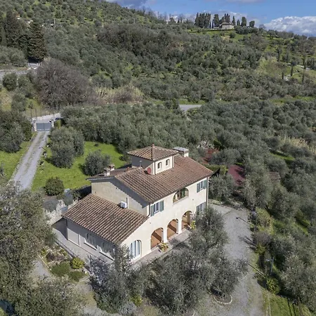 Vila Poggio Scalette Design, Ac, Wifi, Valdinievole *